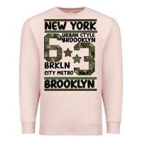 Pale Pink Newyork Brooklyn Premium Sweatshirt - Bettercallsaul