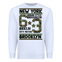 White Newyork Brooklyn Premium Sweatshirt - Bettercallsaul