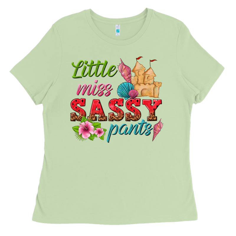 Little Miss Sassy Pants Ladies Tee by texasbilliewilder | Teevron