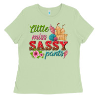 Matcha little miss sassy pants Ladies Tee - texasbilliewilder