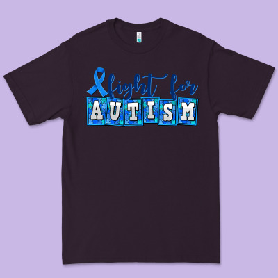 Fight For Autism Premium Tee Designed By Adodesignshop