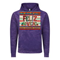 Cloud Purple feliz navidad spanish christmas Vintage Hoodie - Jasminsmagicworld