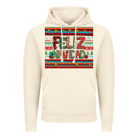 Vintage Artic feliz navidad spanish christmas Vintage Hoodie - Jasminsmagicworld