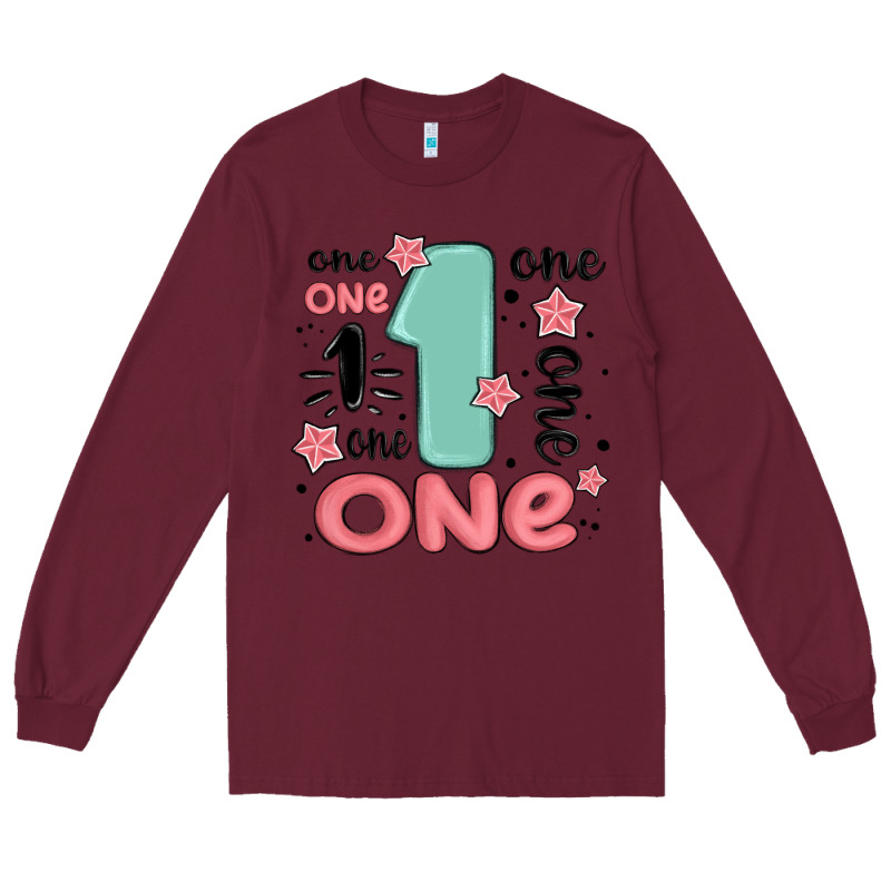 One  One One One Long Sleeve Tee by MaliasSmallBusiness | Teevron