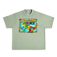 Oil Green au somesaurus rex Urban Heavy Tee - BarkalooDesign