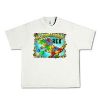 Pistachio au somesaurus rex Urban Heavy Tee - BarkalooDesign
