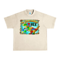 Sandshell au somesaurus rex Urban Heavy Tee - BarkalooDesign