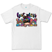 White hot mess mom messy bun Premium Tee - Zillion Design Studio