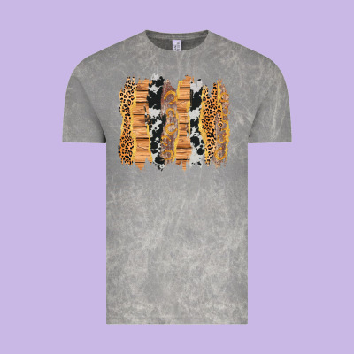 Western Brushstrokes Vintage Tee Designed By Adodesignshop