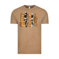 Vintage Coffee western brushstrokes Vintage Tee - AdoDesignShop