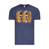 Vintage Denim western brushstrokes Vintage Tee - AdoDesignShop