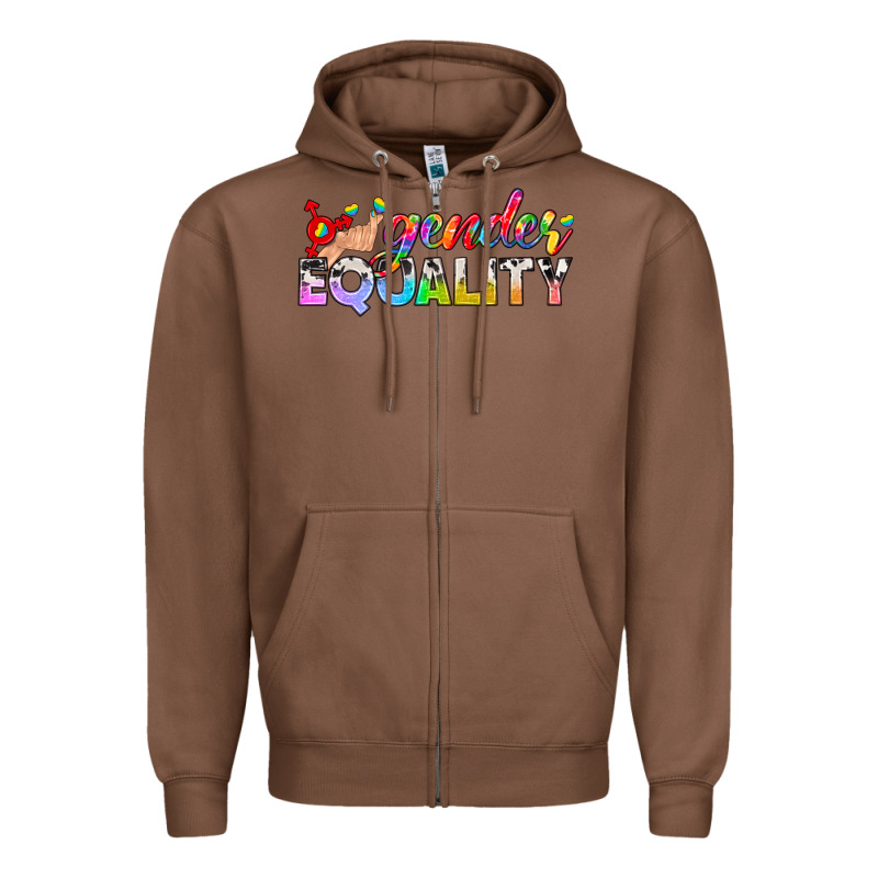 Western Lgbtq Gender Equality Zipper Hoodie by BundleAndBundleShop | Teevron