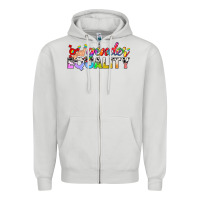 Dove Grey Western LGBTQ Gender Equality Zipper Hoodie - BundleAndBundleShop