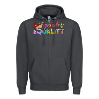 Smoke Western LGBTQ Gender Equality Zipper Hoodie - BundleAndBundleShop