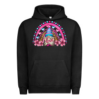 Pigment Black valentine's day rainbow gnome olivia Urban Hoodie - OliviaCreatesArt