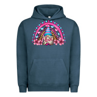 Pigment Midnight Navy valentine's day rainbow gnome olivia Urban Hoodie - OliviaCreatesArt