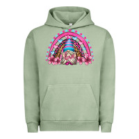 Pigment Oil Green valentine's day rainbow gnome olivia Urban Hoodie - OliviaCreatesArt