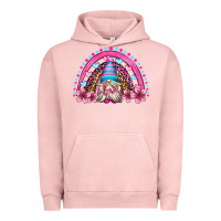 Pigment Salmon valentine's day rainbow gnome olivia Urban Hoodie - OliviaCreatesArt