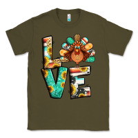 Army Green love thanksgiving Classic Tee - Jasminsmagicworld