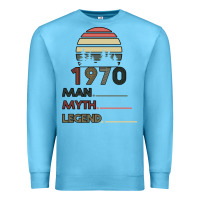 Ocean Blue Vintage May 1970 Premium Sweatshirt - Bettercallsaul