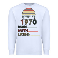 White Vintage May 1970 Premium Sweatshirt - Bettercallsaul