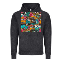 Western School Bus Seamless Pattern Vintage Hoodie | Teevron