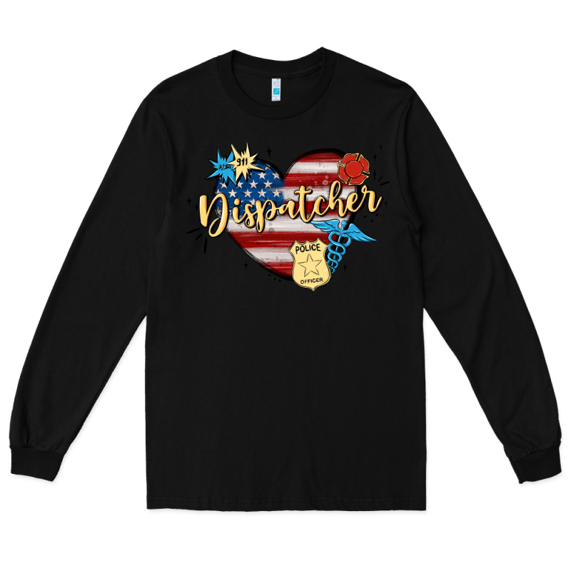 911 Dispatcher Long Sleeve Tee by MaliasSmallBusiness | Teevron