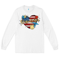 White 911 dispatcher Long Sleeve Tee - MaliasSmallBusiness