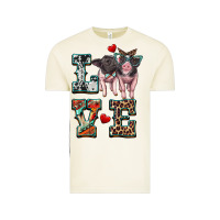 Vintage Arctic love baby pigs Vintage Tee - Artiststas