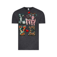 Vintage Black love baby pigs Vintage Tee - Artiststas
