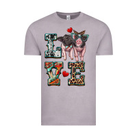 Vintage Zinc love baby pigs Vintage Tee - Artiststas