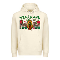 Sandshell mexican mom our lady of guadalupe leopard Premium Hoodie - JahusDesignShop