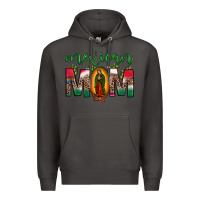 Smoke mexican mom our lady of guadalupe leopard Premium Hoodie - JahusDesignShop