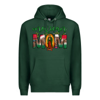 Sports Green mexican mom our lady of guadalupe leopard Premium Hoodie - JahusDesignShop