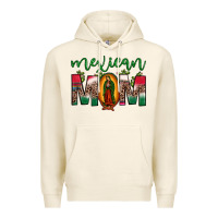 Tofu mexican mom our lady of guadalupe leopard Premium Hoodie - JahusDesignShop