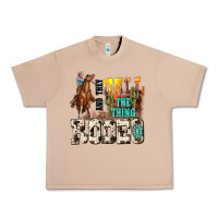 Burro and they call the thing rodeo Urban Heavy Tee - NancyCooperArtShop