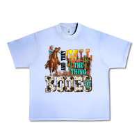 Grape Ice and they call the thing rodeo Urban Heavy Tee - NancyCooperArtShop