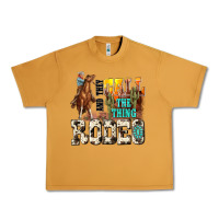 Peanut Butter and they call the thing rodeo Urban Heavy Tee - NancyCooperArtShop