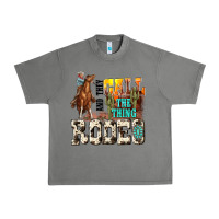 Tornado and they call the thing rodeo Urban Heavy Tee - NancyCooperArtShop
