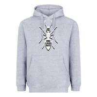 Heather Grey Just A Boy Who Loves Ants Heavyweight Hoodie - Bettercallsaul