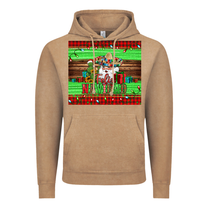 Feliz Navidad Spanish Christmas Santa Tumbler Vintage Hoodie by Jasminsmagicworld | Teevron