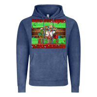 Vintage Denim feliz navidad spanish christmas santa tumbler Vintage Hoodie - Jasminsmagicworld