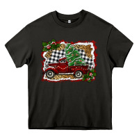 Asphalt christmas truck with tree Heavy Core Tee - RanaPortraitStore