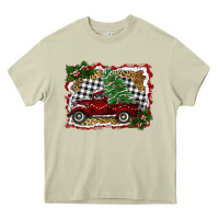 Mossy christmas truck with tree Heavy Core Tee - RanaPortraitStore
