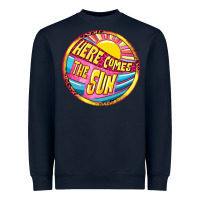 Navy Here comes the sun Heavyweight Sweatshirt - NancyCooperArtShop