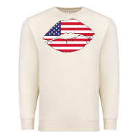 Sandshell American lip Premium Sweatshirt - Bettercallsaul