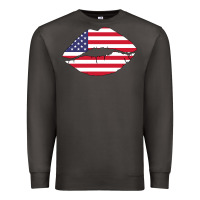 Smoke American lip Premium Sweatshirt - Bettercallsaul