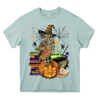 Arona halloween owl Heavy Core Tee - BarkalooDesign