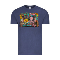 Vintage Denim just a girl who loves pigs Vintage Tee - Artiststas