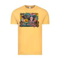 Vintage Mustard just a girl who loves pigs Vintage Tee - Artiststas
